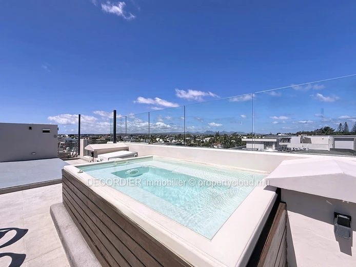 Penthouse avec vue mer à Pereybere