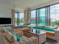 Penthouse in Palmar by the sea with panoramic views, swimming pool and private beach