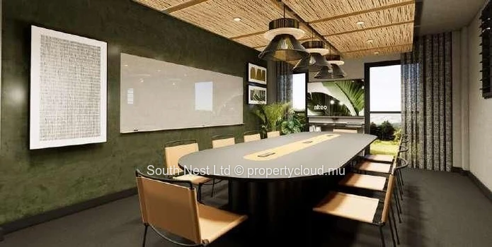 An elegant two-level townhouse blending contemporary luxury with refined tropical living at Anahita Beau Champ