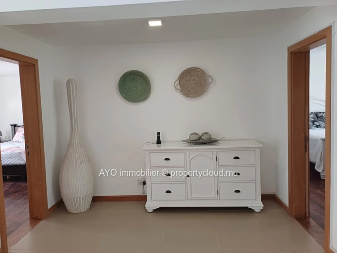 2 beds apartment with common pool in a secured residence at walking distance from Mon choisy beach