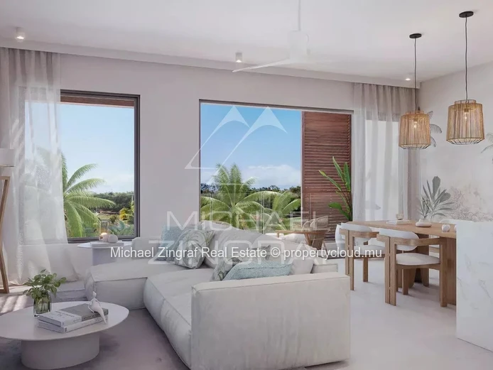 Appartement 2 chambres en rez-de-chaussée – Élégance tropicale à quelques pas de la plage