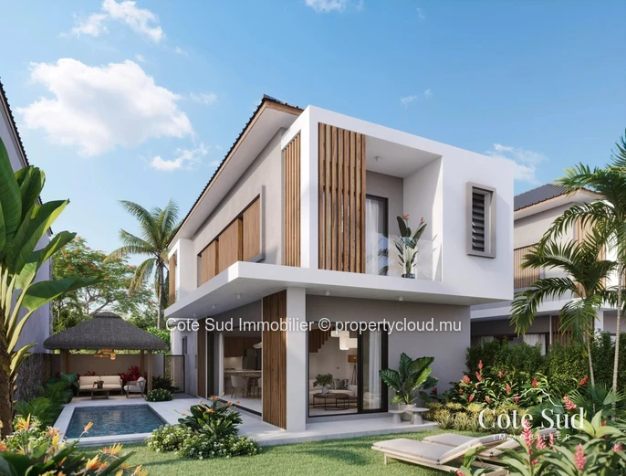 Contemporary villa with 4 bedrooms in Calodyne, Mauritius