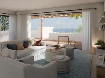 Penthouse de 3 Chambres