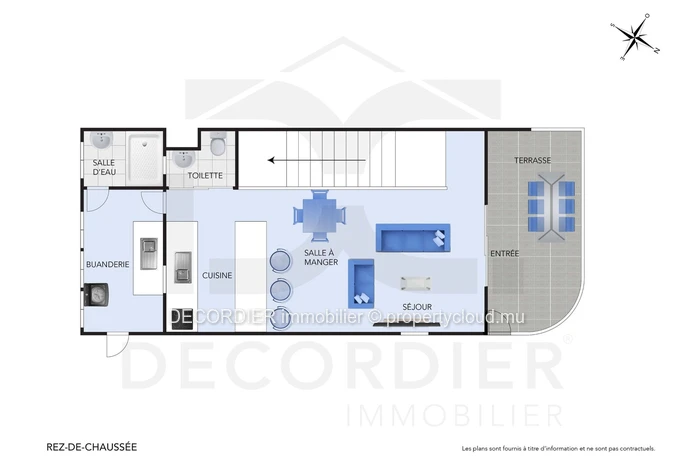Semi-detached house for rent – Pereybère