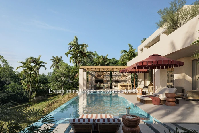 Villas de prestige de 5 chambres au cœur d’un domaine golfique d’exception à Bel Ombre, Ile Maurice