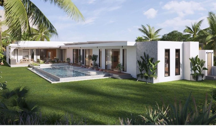 Villa de prestige avec piscine à vendre à Trou aux Biches
