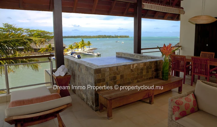 Exceptionnel penthouse avec vue mer panoramique & vue sur l’Île aux Cerfs – Anahita, Ile Maurice