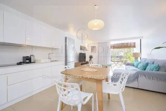 Élégant appartement de 1 chambre en rez-de-jardin à quelques pas des plages de Mont Choisy