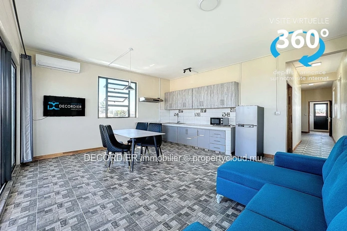 Apartment located on the 2nd floor at 5 minutes walk from the beach