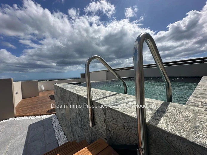 Top Prix ! Penthouses Modernes Vue Mer Avec Rooftop Prive A Flic En Flac - Ile Maurice