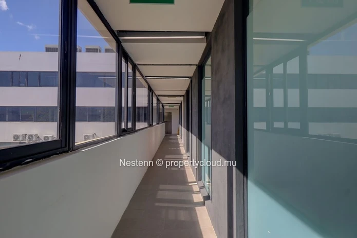 Modern office in Ebène with mountain view, air conditioning, private lift, alarm system, and free access to meeting r...