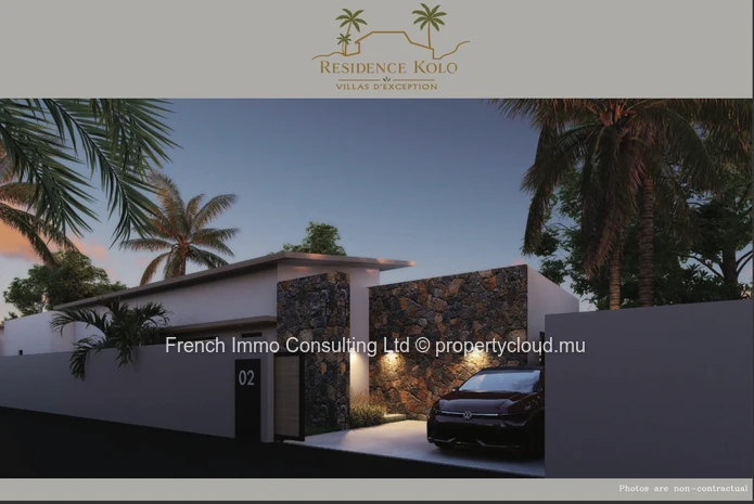 Projet de 8 villas en VEFA a calodyne