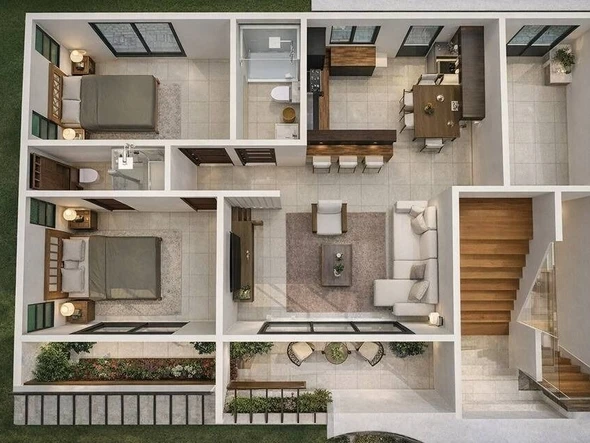 2 Bedroom Apartment