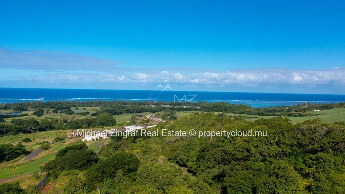 Mauritius - Building land, the most prestigious view of the Island - Bel Ombre
