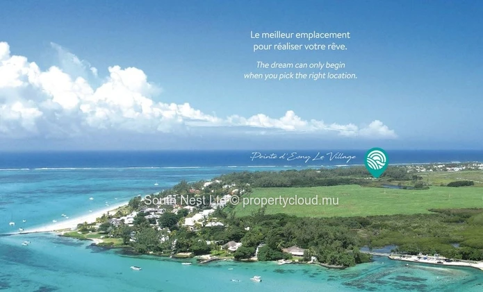 Appartement 3 chambres rez-de-chaussée dans une région préservée avec un accès à la plage. 
