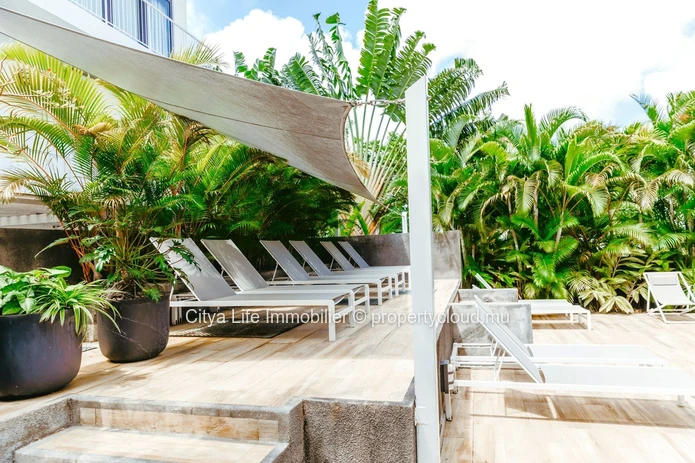 Stunning 3 Bedroom REZ+2 with Office and Communal Pool in Pointe aux Canonniers - Only Rs!