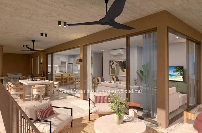 Modern Lagoon Sanctuary Penthouse
