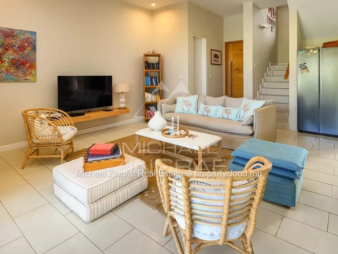 Mauritius – Elegant 3-Bedroom Townhouse with Private Pool in Azuri Ocean & Golf Village
