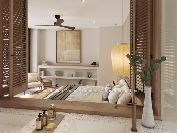 JINVESTY île Maurice : Penthouse de 3 chambres avec piscine privative face à la mer €  |  287,04 m²