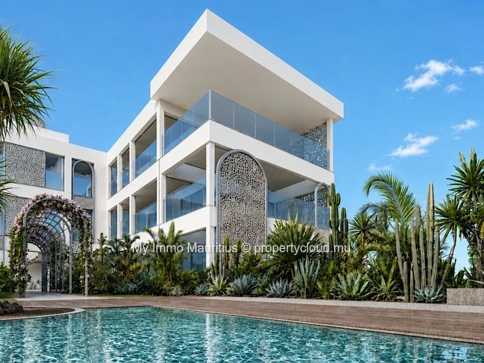 Pointe aux Canonniers – New 3-bedroom apartment just 5 minutes’ walk from the beach