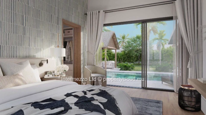 PDS Villa for Sale in Grand Baie – 297 sqm Living Area, 670 sqm Plot, 4 Bedrooms + 1 Studio, Private Pool, Parking, G...