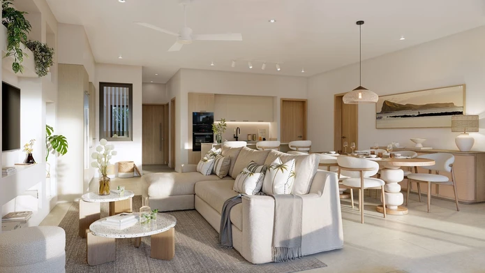 Appartement 143 m² avec piscine de sable à vendre à Grand Baie