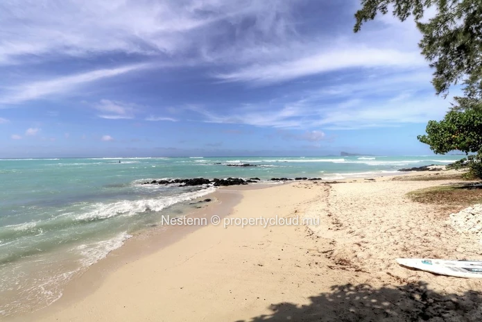 Sublime villa en bord de plage