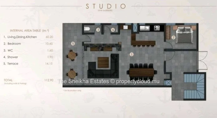 Kmk2 Luxury Apartments – Vivez Le Paradis Sur La Côte Ouest De L’Île Maurice