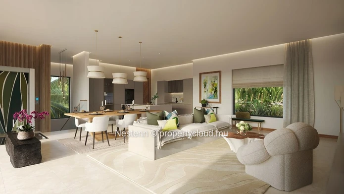 Luxury and serenity embodied by this 314 m² triplex villa with a view