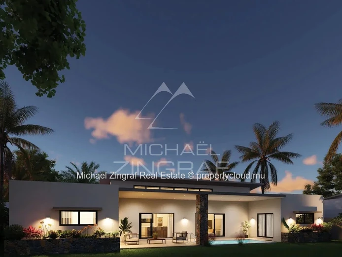 Villa contemporaine de 3 chambres avec piscine privée – Calodyne