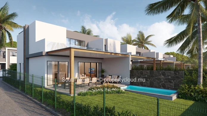 Élégant Duplex à Vendre à Rivière Noire | Piscine Privée & Résidence Sécurisée
