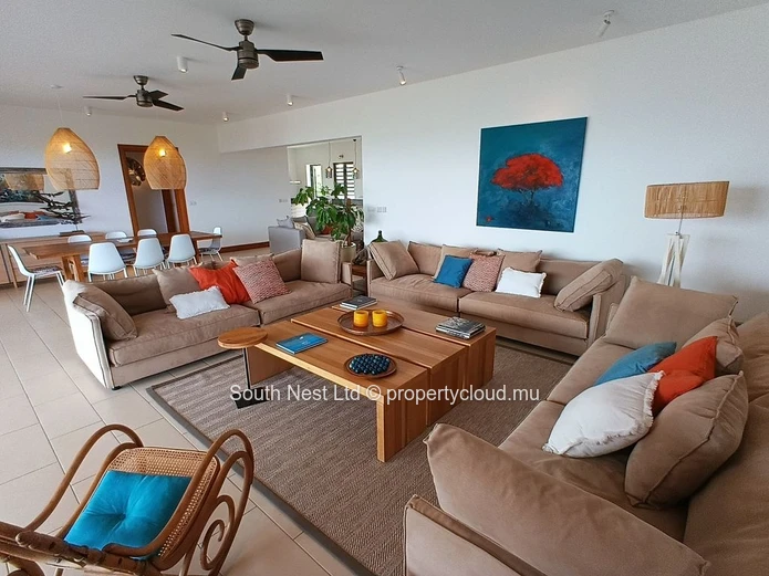 Superbe penthouse avec vue mer : 3 chambres / 3 salles de bains avec jacuzzi