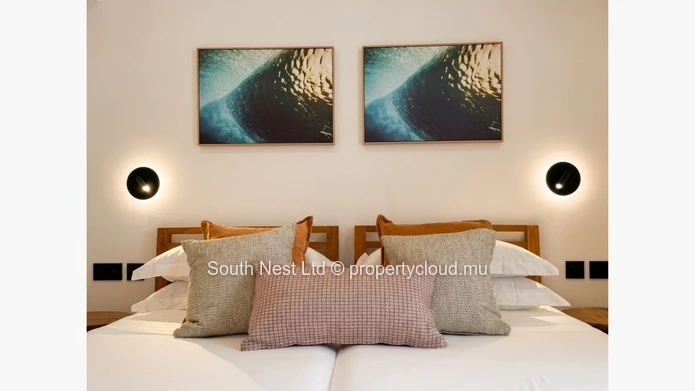 Luxury 3-Bedroom Duplex with Private Pool on Mauritius' Prestigious West Coast