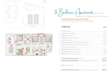3 Bedroom Apartment