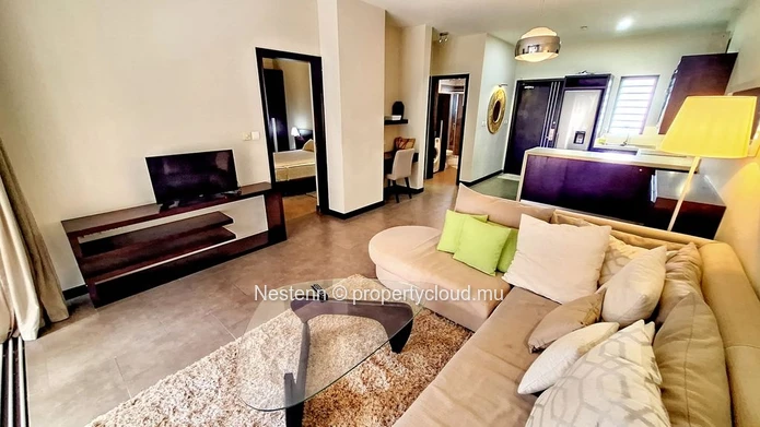 Appartement de 2 chambres en rez-de-jardin