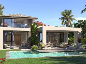 Sea view villas in a gated residence