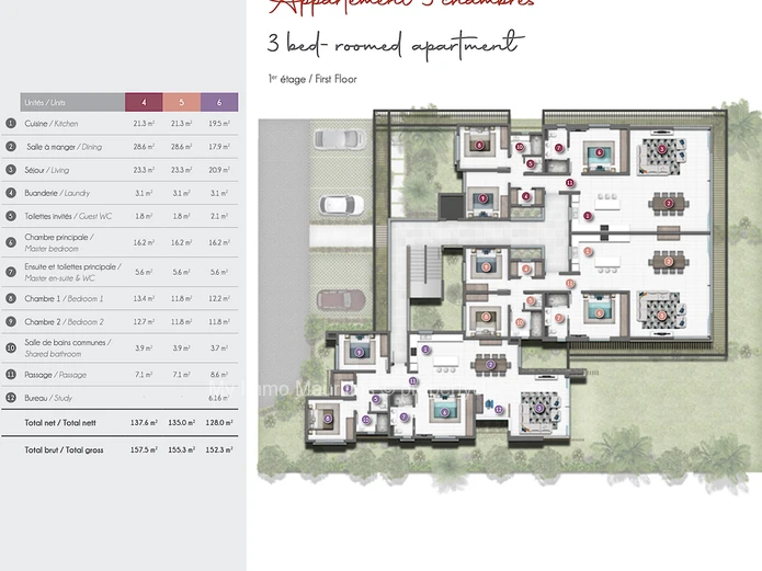 New apartment Ilot Fortier