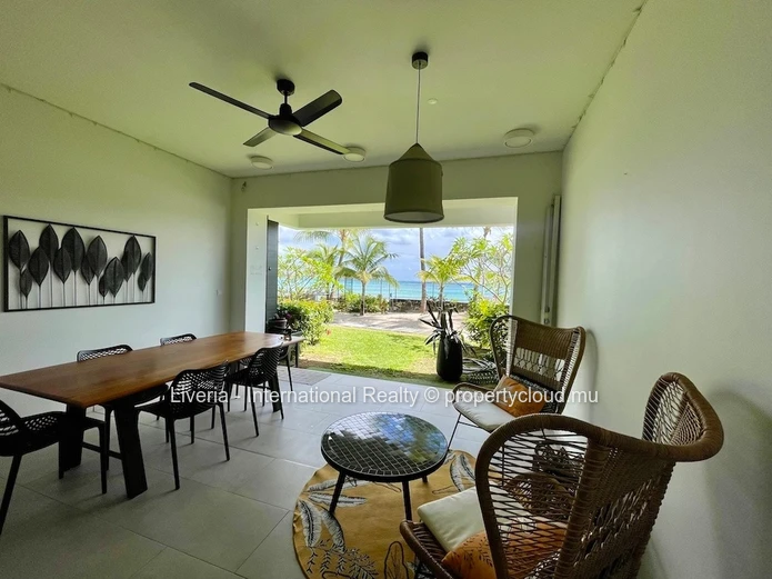 Appartement 3 ch à louer à Pereybere - Piscine & vue mer