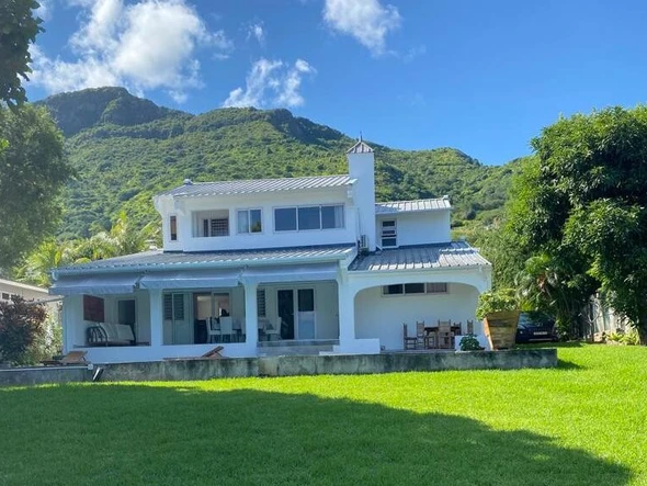 Beautiful house for sale in a secure estate in Black River, Mauritius.