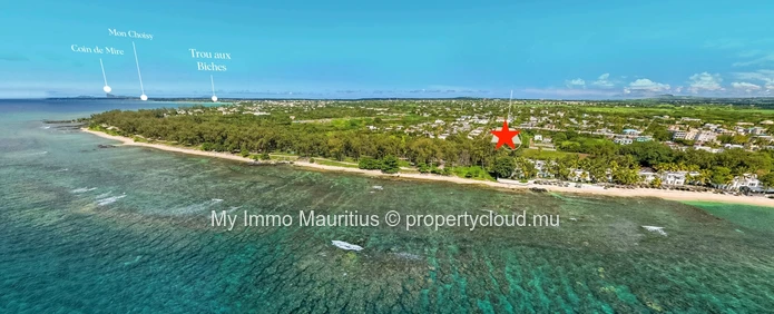 Exceptional penthouse in Pointe aux Biches - Top floor with private pool