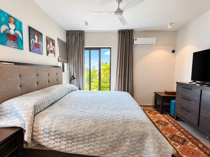 Penthouse for Sale in Tamarin, Mauritius – Private Rooftop with Pool and Panoramic Sea & Mountain Views