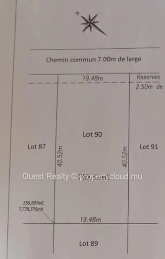 Balaclava – À 4 Minutes De La Plage – Terrain Plat Facile À Construire