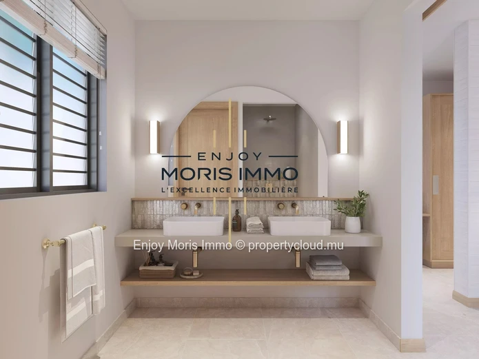 Modern 3-bedroom villa with pool in Petit Raffray