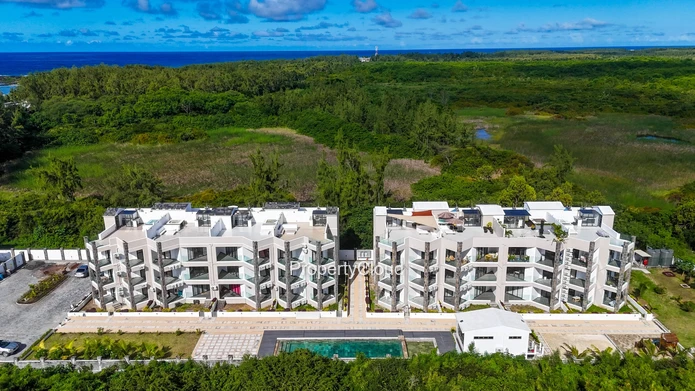 For Sale - 2-Bedroom Apartment In A Gated Residence- Coastal Road - Roches Noires