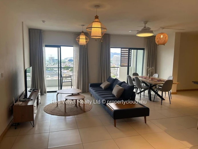 Appartement de luxe de 3 chambres à louer à Sodnac, Quatre Bornes