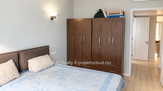For Sale in Tamarin, Mauritius: 2-Bedroom Apartment Just Steps from the Beach with Access to a Communal Pool