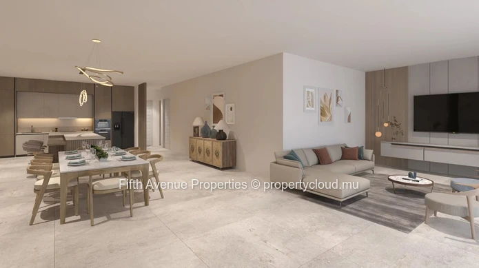 TAMARIN – OFF PLAN -  3-Bedroom Penthouse with Sea and Mountain Views