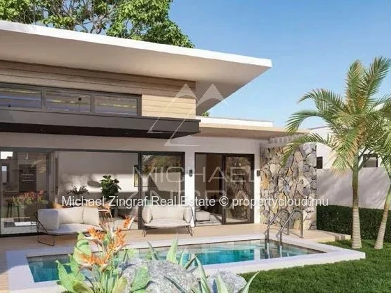 Charmante villa de 3 chambres avec piscine privée à Grand Baie