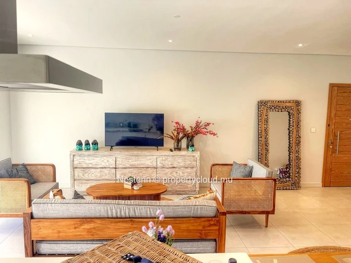 Appartement moderne de 2 chambres en résidence sécurisée