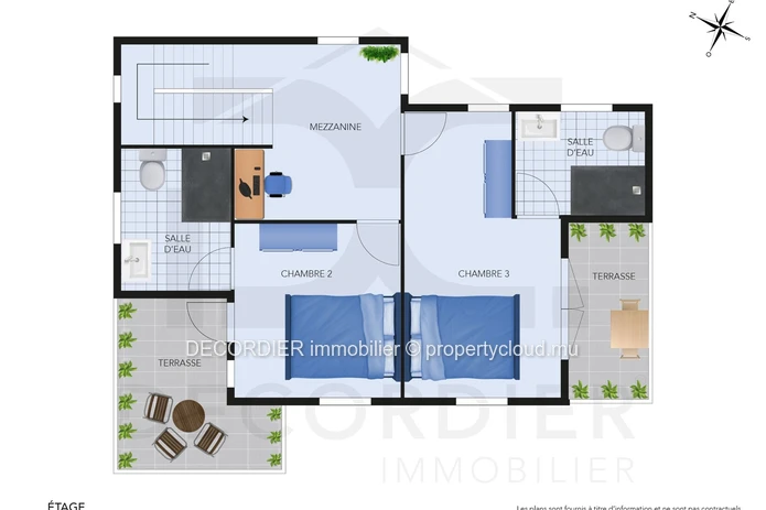 Villa élégante en cours de construction avec piscine et jardin